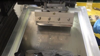 Semi automatic solder paste printer-2